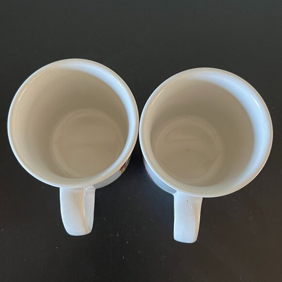 Set of 2 Vintage 1980s Little Orphan Annie, Daddy Warbucks and Dog Sandy Mugs - Picture 7 of 11